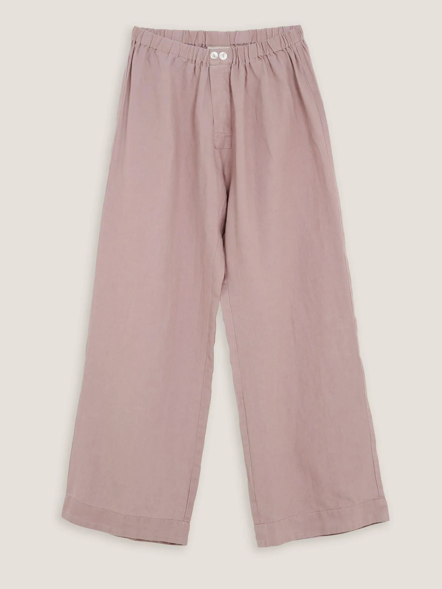 100% Linen pants in Rosa