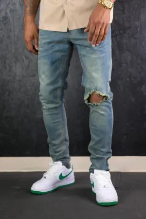 Blue Dust Stone Washed Jeans