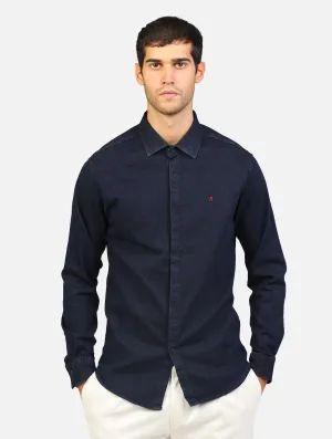 camicia denim slim fit