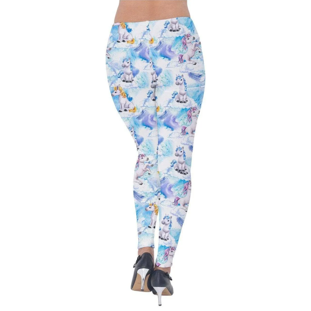 Fantasy Unicorns Velvet Leggings