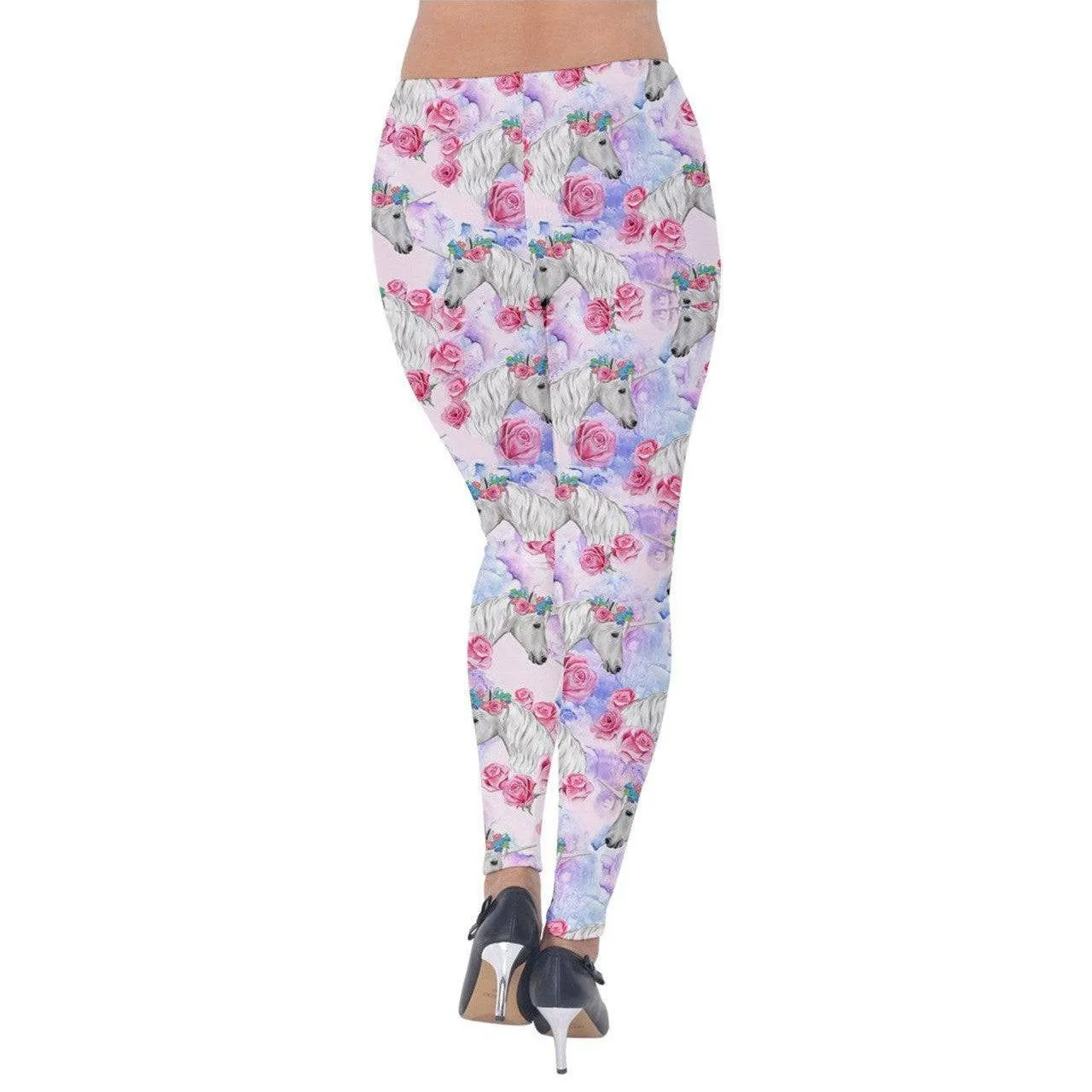 Fantasy Unicorns Velvet Leggings