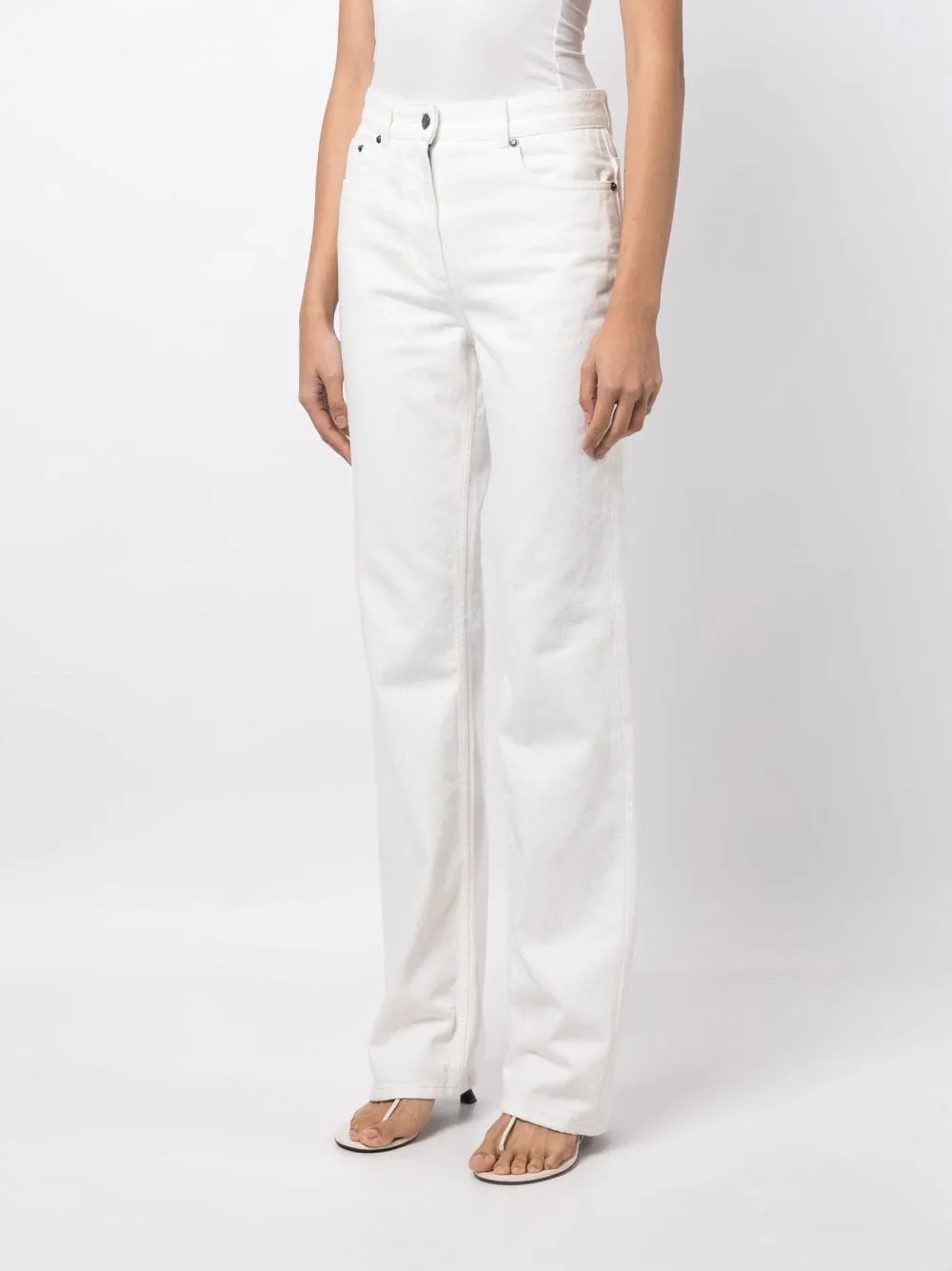 Ferragamo Jeans White