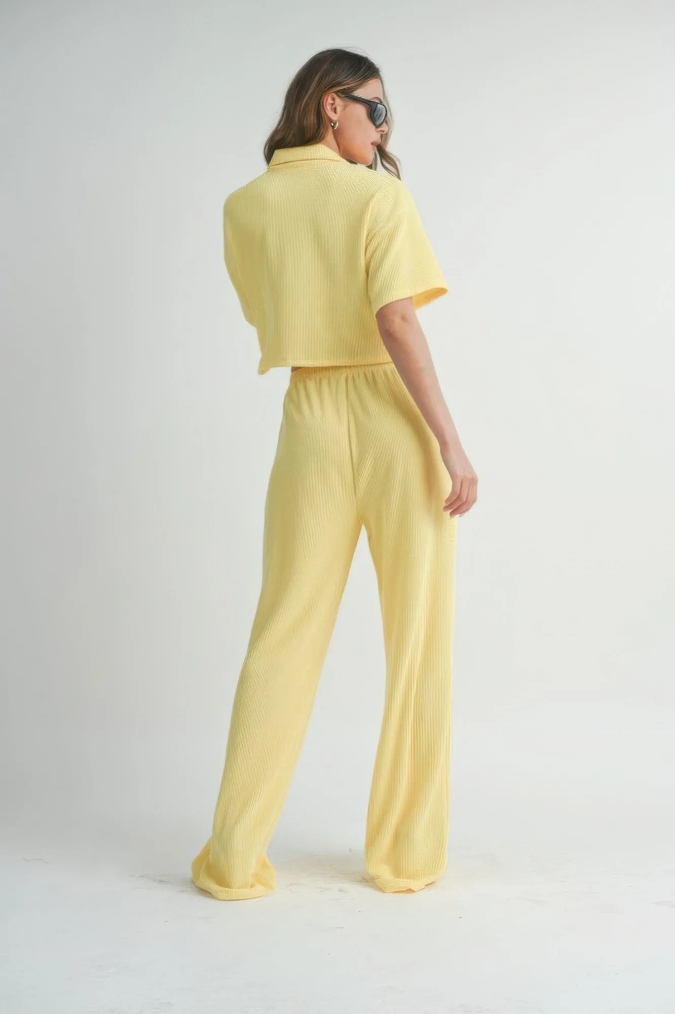 Lemon Drop Top and Pants Set