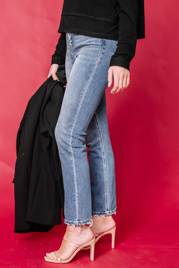 Poised Straight Leg Jeans