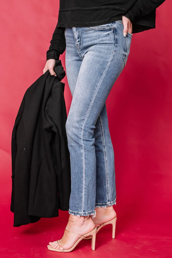 Poised Straight Leg Jeans