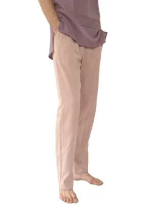 Soft Pink Unisex Organic Cotton Free Size Trousers