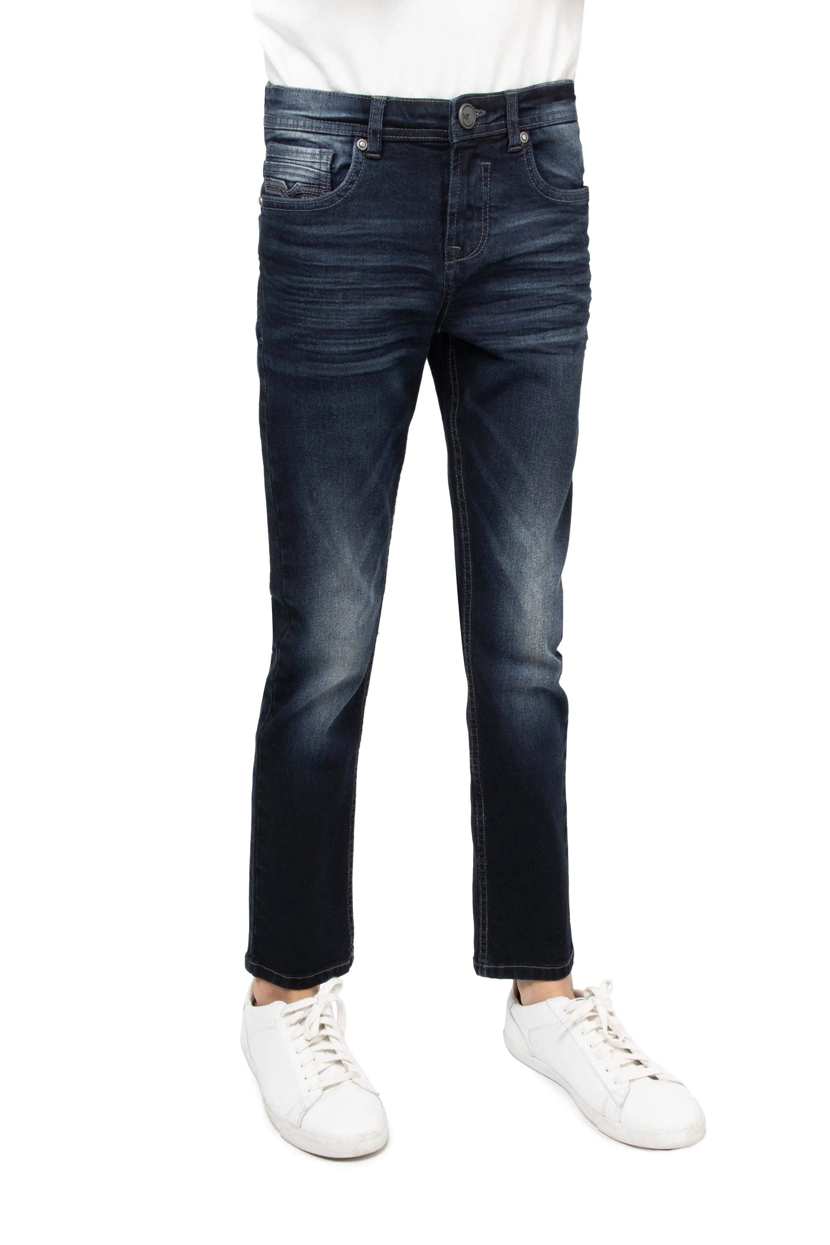 X RAY Boy's Slim Fit Stretch Denim Pants